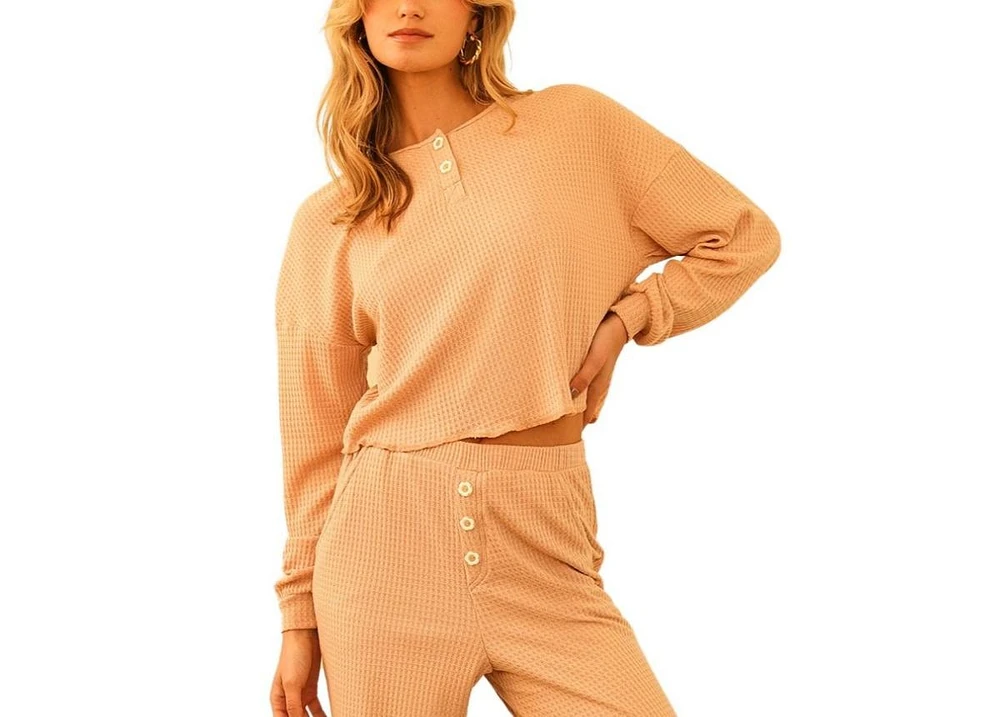 Scout Long Sleeve Oversized Crop Top