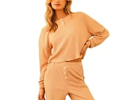 Scout Long Sleeve Oversized Crop Top