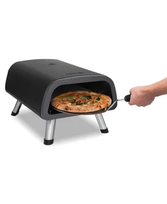 Newair 12" Portable Electric Indoor and Outdoor Pizza Oven with Accessory Kit, Temperature Control Knob, 1850W Dual
