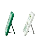 Glitzhome St. Patrick's Wooden Table Decor, Set of Two