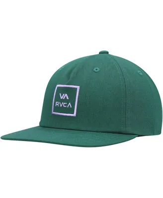 Men's Rvca Green Freeman Snapback Hat