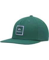 Men's Rvca Green Freeman Snapback Hat