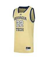 Adidas Men's #22 Georgia Tech Jackets Swingman Jersey