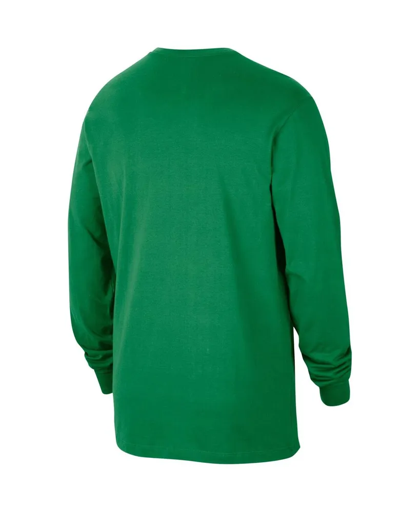 Men's Nike Green Oregon Ducks Slam Dunk Long Sleeve T-shirt