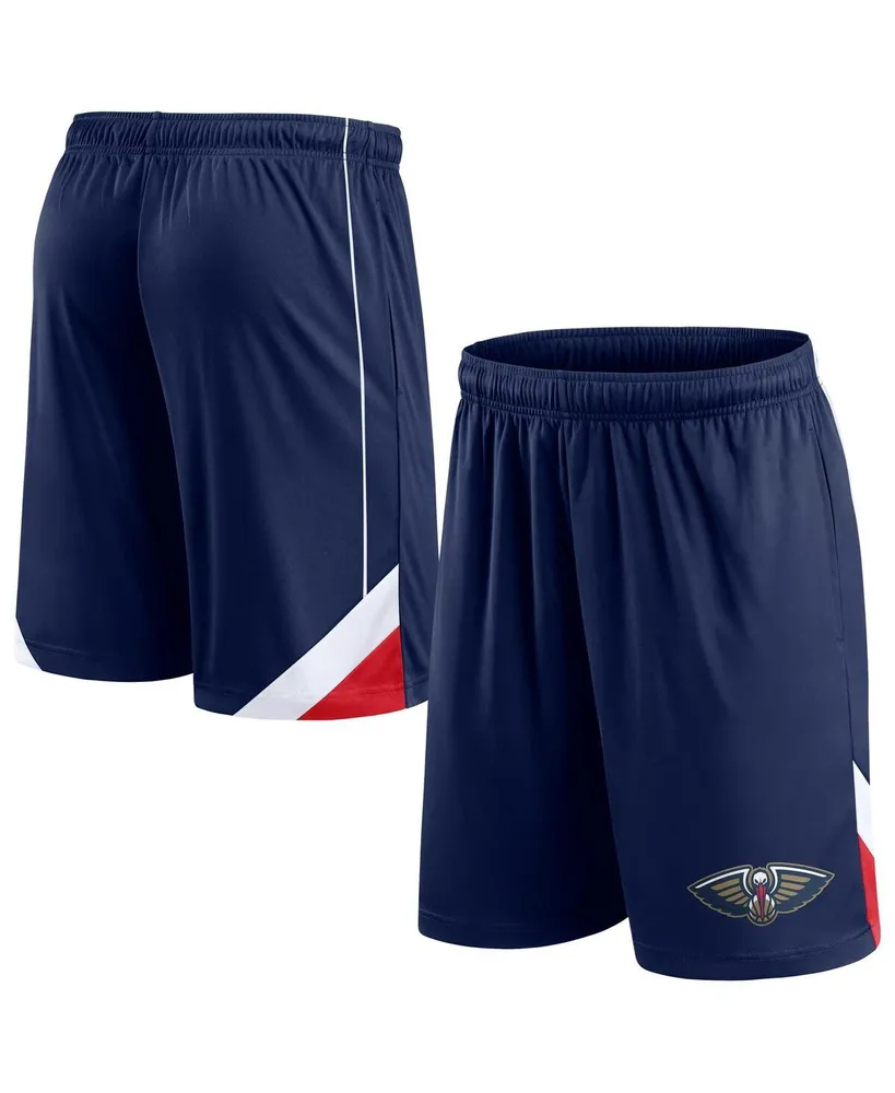 Men's Fanatics Navy New Orleans Pelicans Slice Shorts