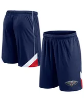 Men's Fanatics Navy New Orleans Pelicans Slice Shorts