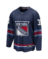 Men's Fanatics Igor Shesterkin Navy New York Rangers Alternate Premier Breakaway Player Jersey