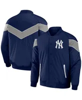 Men's Darius Rucker Collection by Fanatics Navy New York Yankees Baseball Raglan Full-Snap Jacket