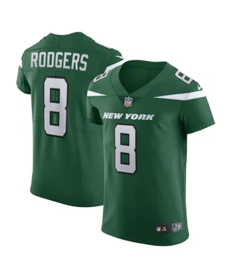 Men's Nike Aaron Rodgers Gotham Green New York Jets Alternate Vapor F.u.s.e. Elite Jersey