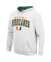 Men's Colosseum Miami Hurricanes Resistance Pullover Hoodie