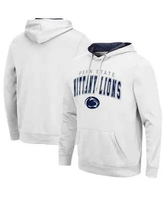 Men's Colosseum White Penn State Nittany Lions Resistance Pullover Hoodie