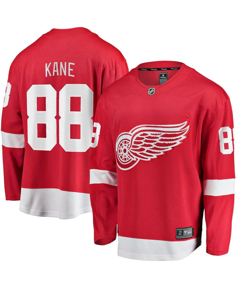 Men's Fanatics Patrick Kane Red Detroit Wings Home Breakaway Player Jersey