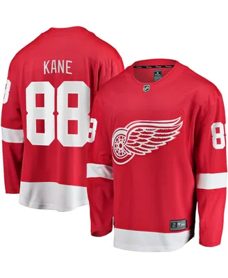 Men's Fanatics Patrick Kane Red Detroit Wings Home Breakaway Player Jersey