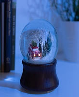 Ashfield & Harkness Red Truck Special Delivery Snow Globe
