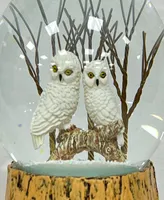 Ashfield & Harkness Snowy Owls Snow Globe