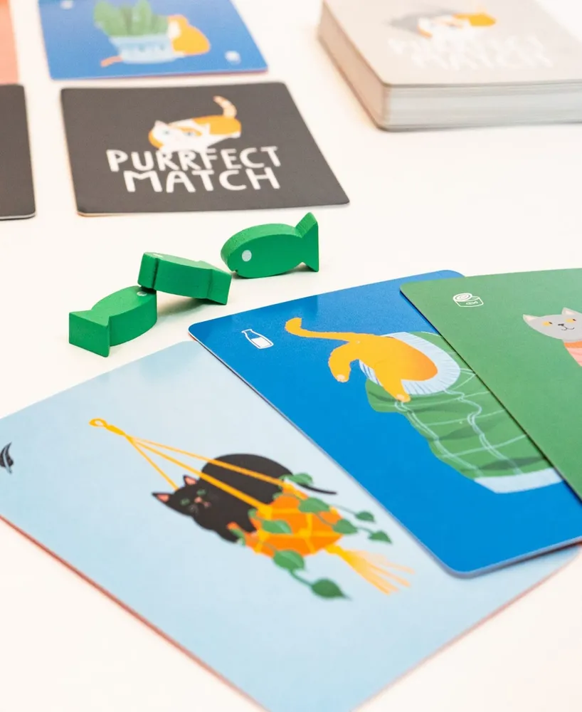 Greater Than Games Purrfect Match Card Game