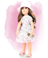 Gotz Hannah Summertime Poseable Brunette Doll