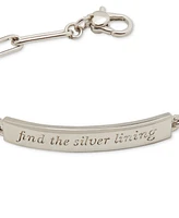 kate spade New York Turns of Phrase Idiom Bracelet