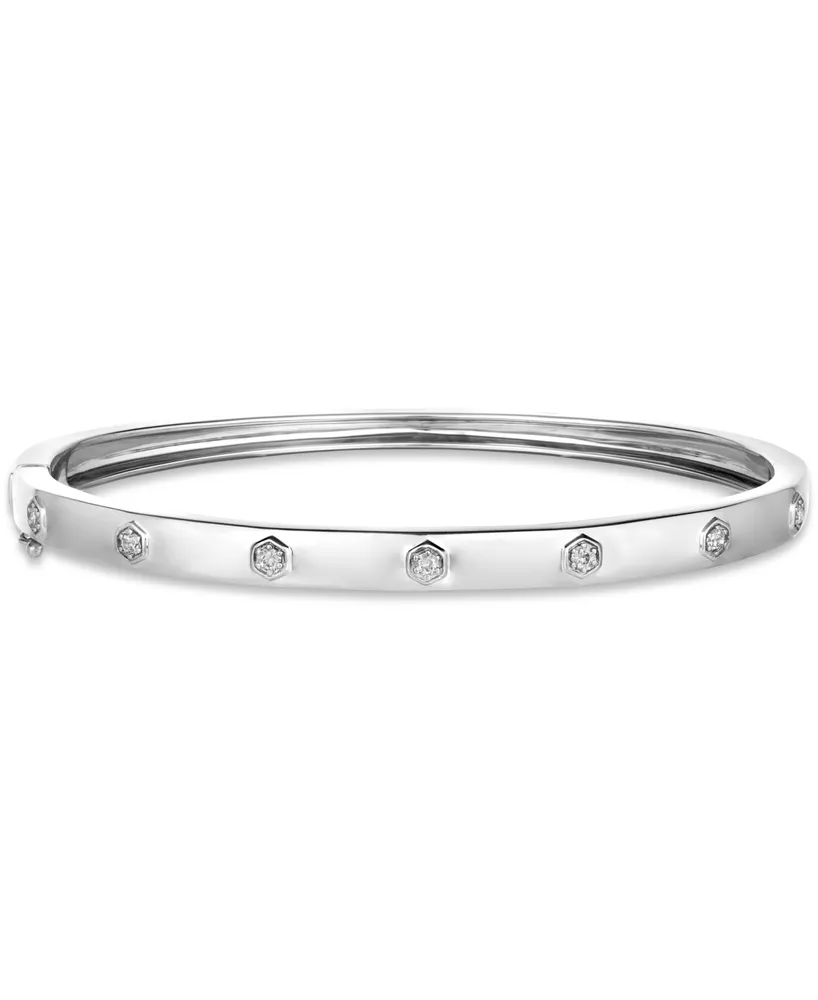 Le Vian Anywear Everywear Nude Diamond Bangle Bracelet (1/5 ct. t.w.) 14k Gold (Also Available Rose or White Gold)
