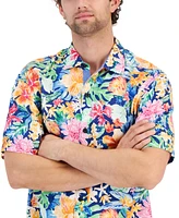 Tommy Bahama Men's Veracruz Cay Perfect Paradise Floral-Print Button-Down Shirt