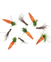 Northlight 3.25' Carrots and Twigs Artificial Easter Garland