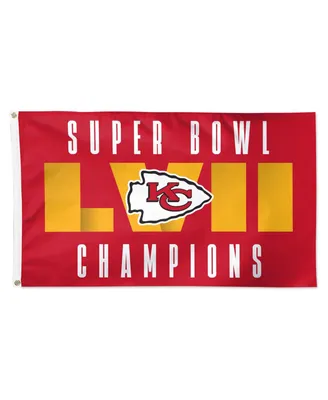 Wincraft Kansas City Chiefs Super Bowl Lvii Champions 3' x 5' Single-Sided Deluxe Flag
