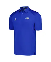 Men's adidas Royal Delaware Fightin' Blue Hens Classic Aeroready Polo Shirt