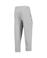 Men's Starter Heathered Gray Indianapolis Colts Team Throwback Option Run Sweatpants