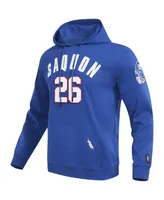 Men's Pro Standard Saquon Barkley Royal New York Giants Player Name and Number Pullover Hoodie
