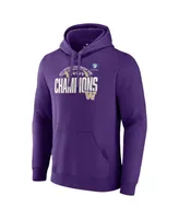 Men's Fanatics Purple Washington Huskies 2023 Pac-12 Football Conference Champions Pullover Hoodie