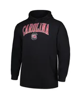 Men's Champion Black South Carolina Gamecocks Arch Over Logo Big and Tall Pullover Hoodie