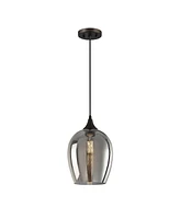 Trade Winds Lighting 1-Light Pendant Light In Oil Rubbed Bronze