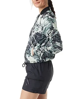 Bass Outdoor Women's Printed Packable Bomber Jacket