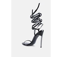 Women's Smacker Leg Silhouette Stiletto Heels sandals