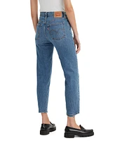 Levi's 501 Cropped Straight-Leg High Rise Jeans