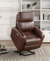 White Label Crackle Power Lift Chair