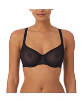 Dkny Women's Sheers Unlined Demi Bra