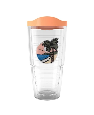 Tervis A Day In The Tropics Made in Usa Double Walled Insulated Tumbler Travel Cup Keeps Drinks Cold & Hot, 24oz