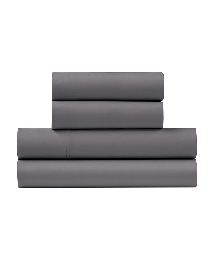 Ella Jayne 500 Thread Count 100% Cotton Sateen 4-Pc. Sheet Set