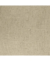 Set of 2 Empire Lamp Shades Fine Burlap Small 6" Top x 12" Bottom x 9" Slant Spider with Replacement Harp and Finial Fitting - Springcrest