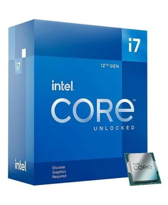 Intel BX8071512700KF 25M Cache, up to 5.00 gHz Core i7-12700KF Processor