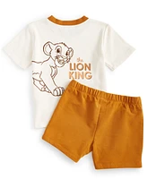 Disney Baby The Lion King T-Shirt & Shorts, 2 Piece Set