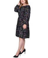 Ny Collection Plus Size Long Sleeve Dress