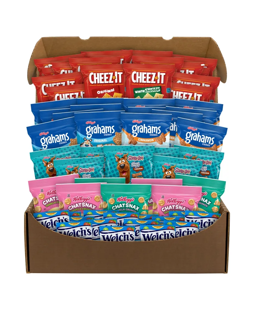 SnackBoxPros Schoolyard Snacktime Snack Box, 60 Count