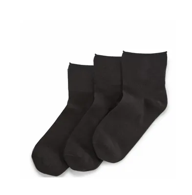 Stems Three Pack of Soft Ankle Socks