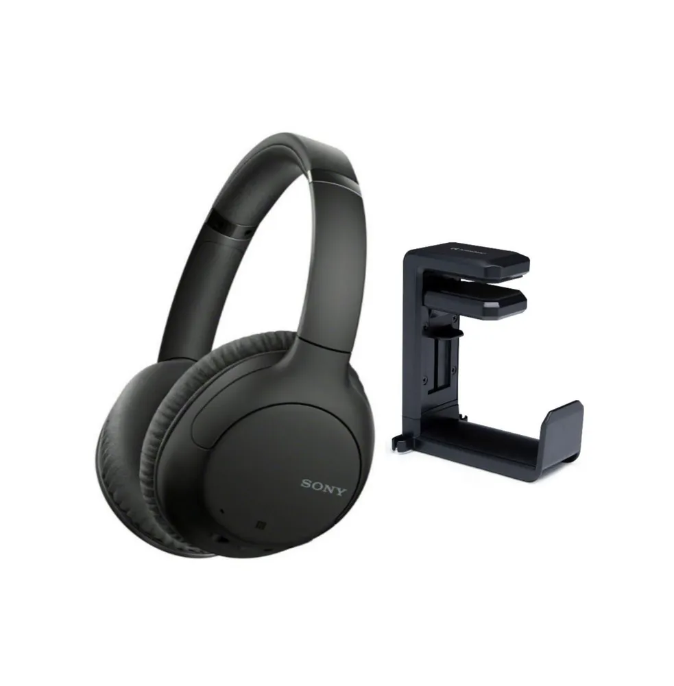 Sony WH-CH710N Over-Ear Headphones Wireless Bluetooth Noise Cancellation -  Black