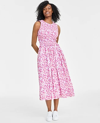 On 34th Women's Smocked Tank Midi Dress, Created for Macy's