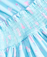 Epic Threads Big Girls Retro Ice Cream-Print Smocked Dress, Created for Macy's