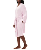 GAPBody Women's Long-Sleeve Ribbed Belted Robe