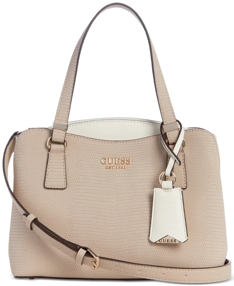 Guess Lyndi Small Triple Compartment Girlfriend Satchel